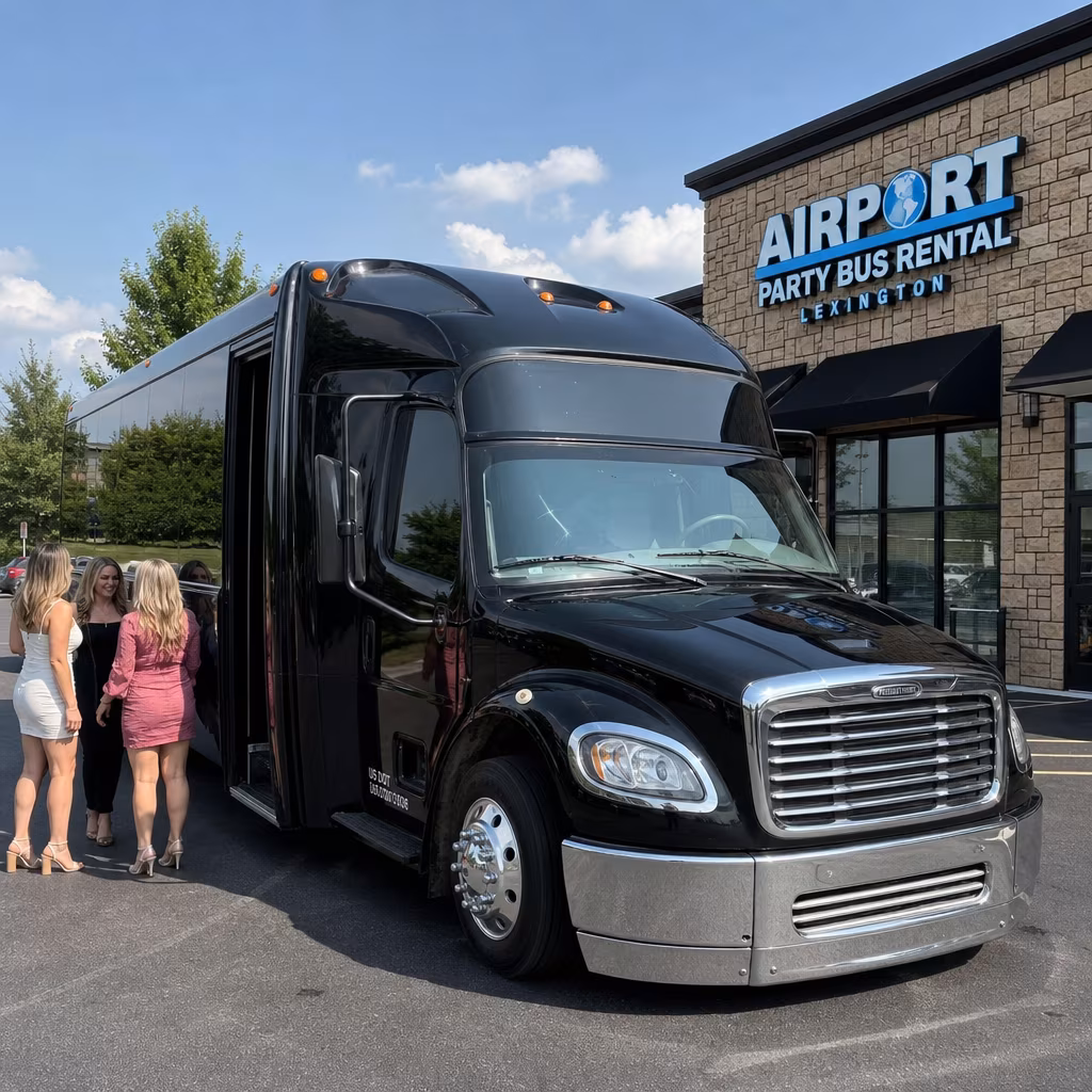 Airport Party Bus Rental in Lexington