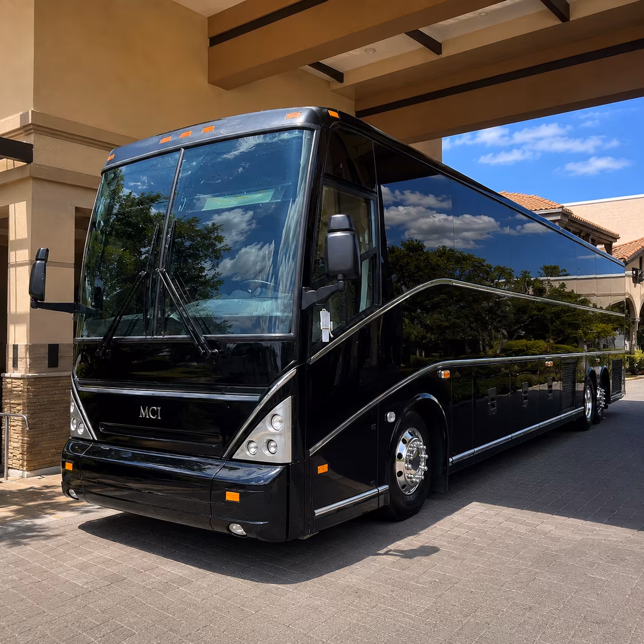 Lexington Airport Shuttle & Transportation party bus exterior