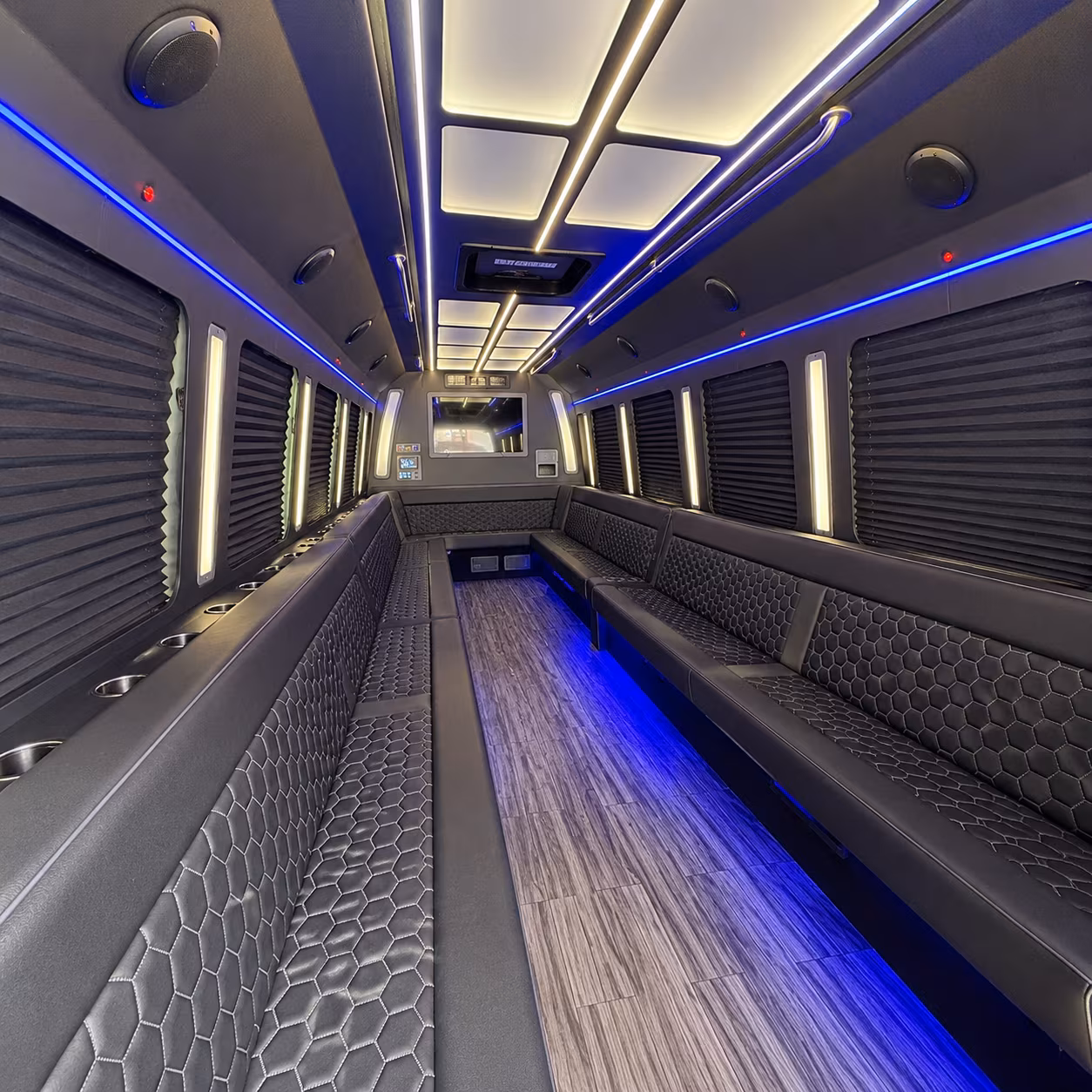 Lexington Bachelor & Bachelorette Transportation party bus exterior