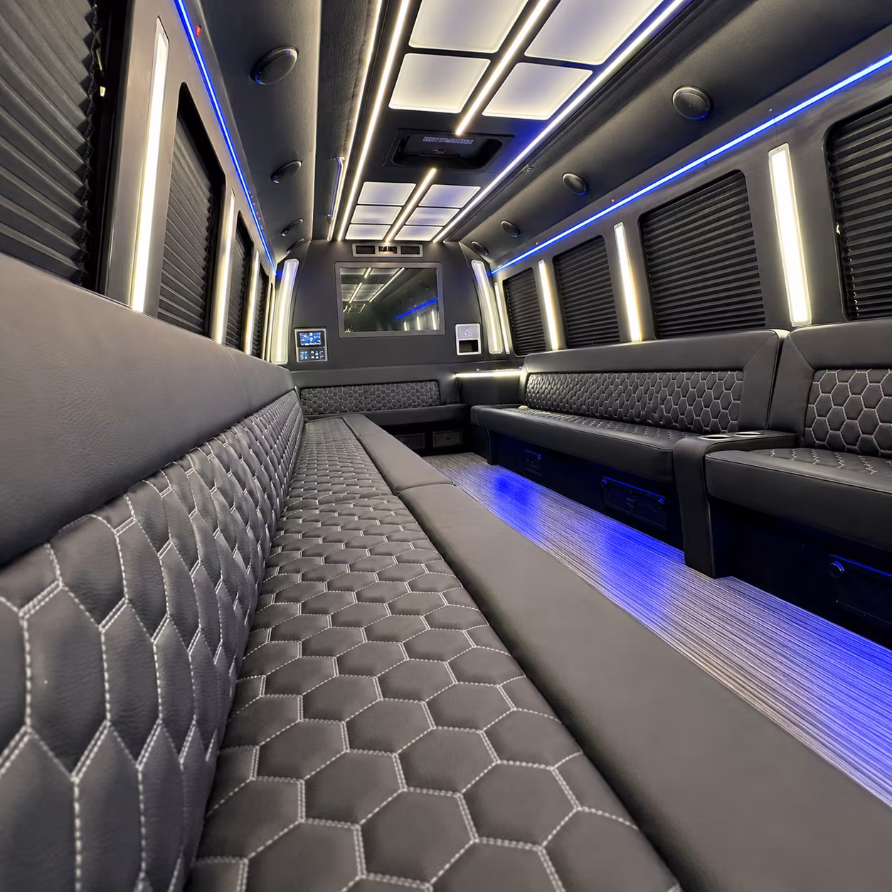 Lexington Bachelor & Bachelorette Transportation onboard seating