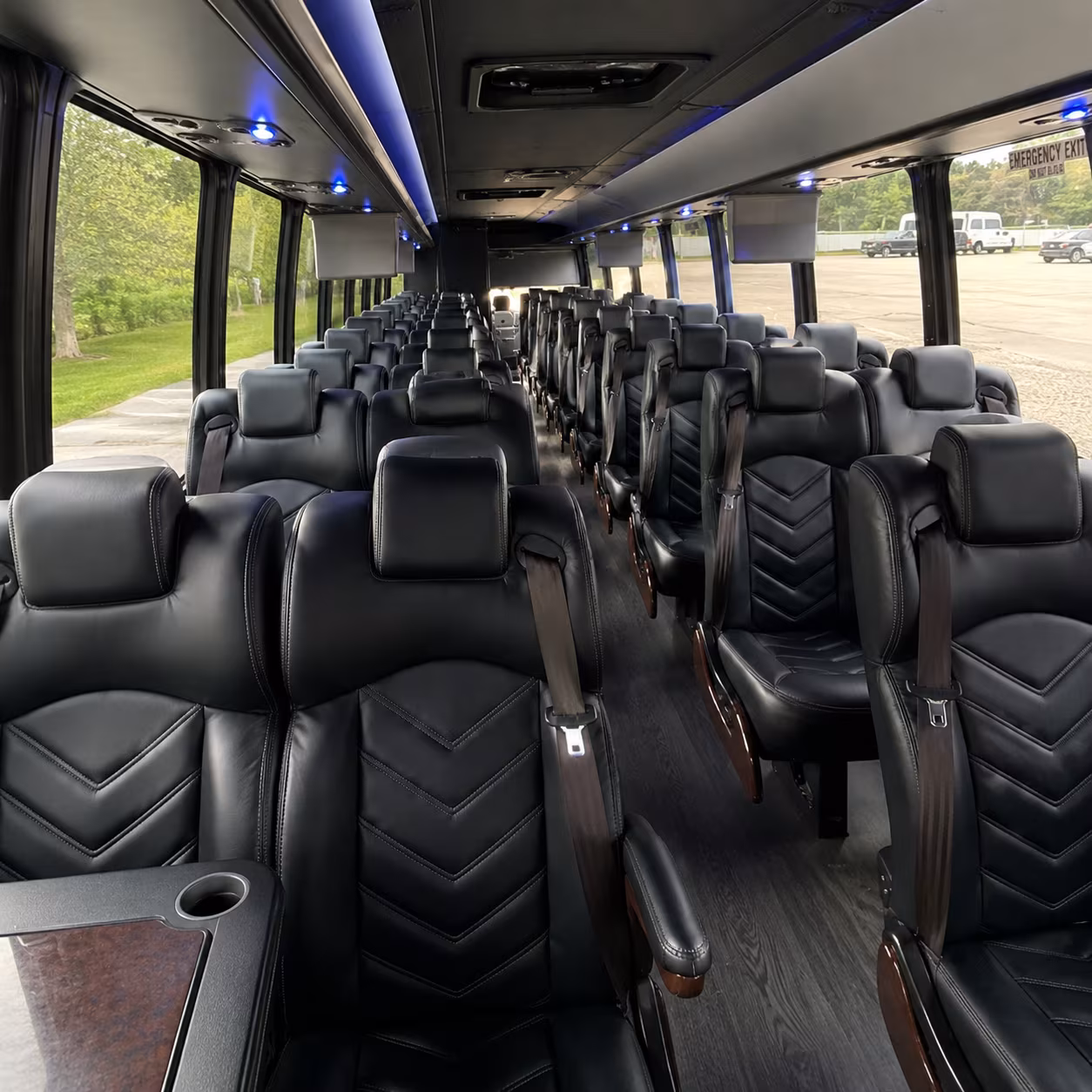 Lexington Corporate Transportation party bus exterior