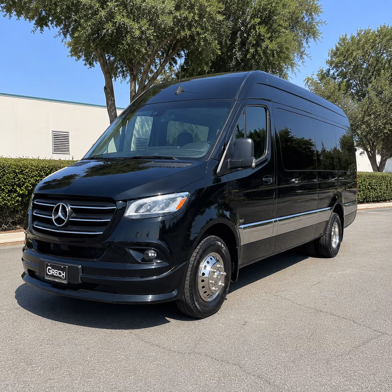 Lexington Corporate Transportation party bus exterior