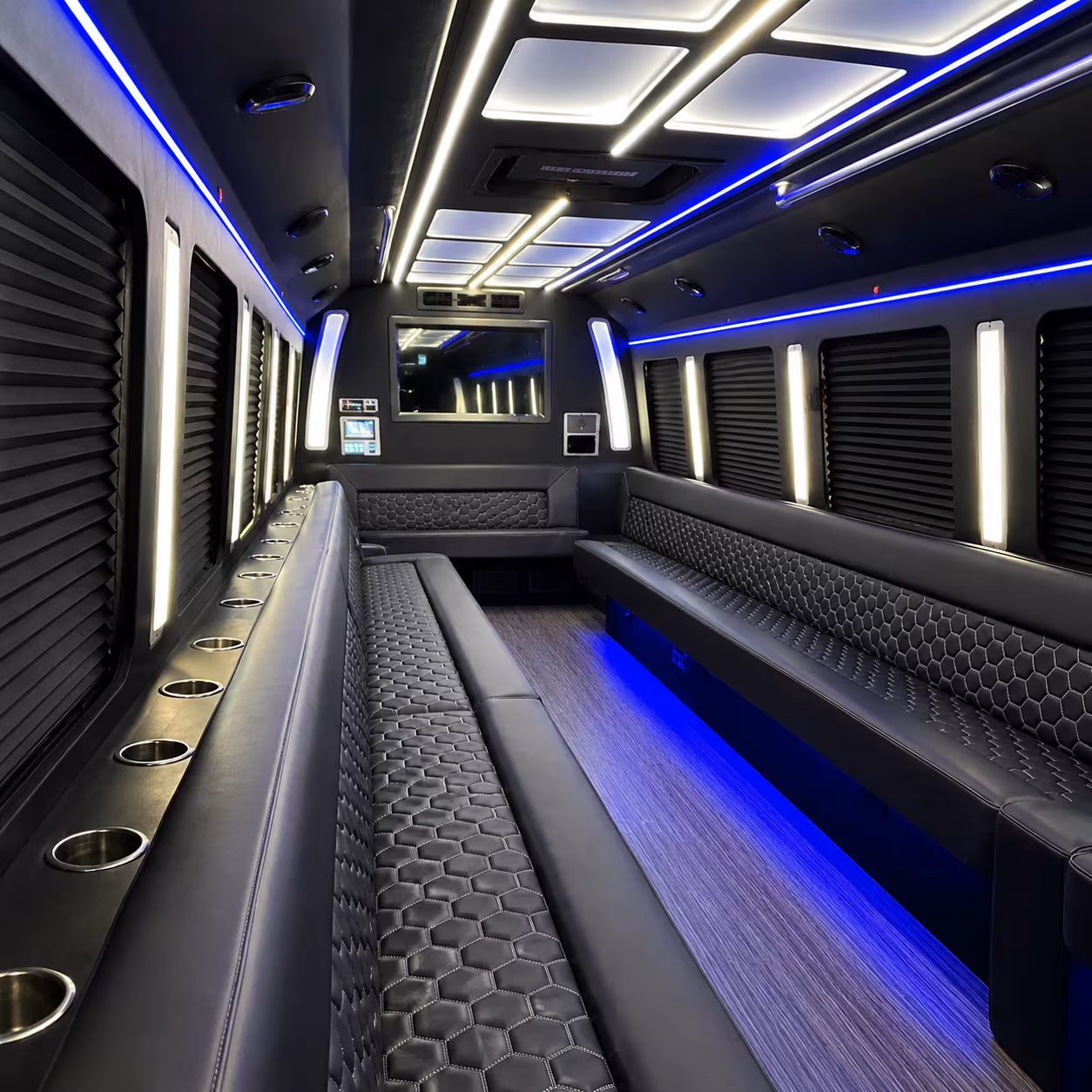Lexington Prom & Homecoming Transportation onboard seating