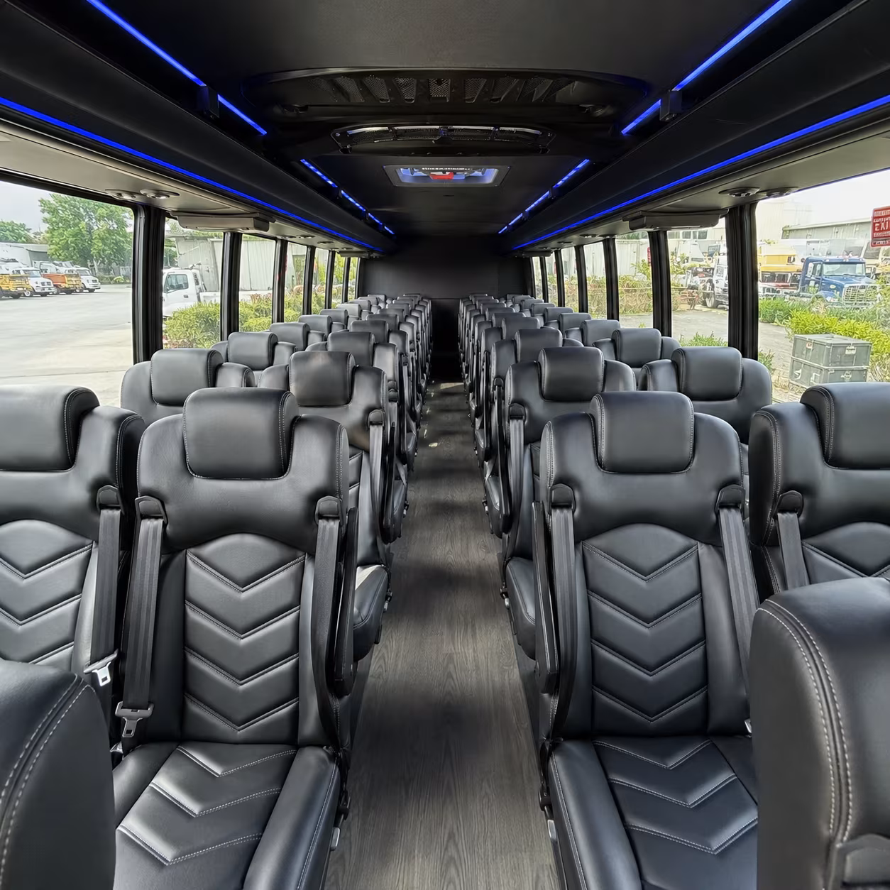 Lexington School Event Transportation onboard seating
