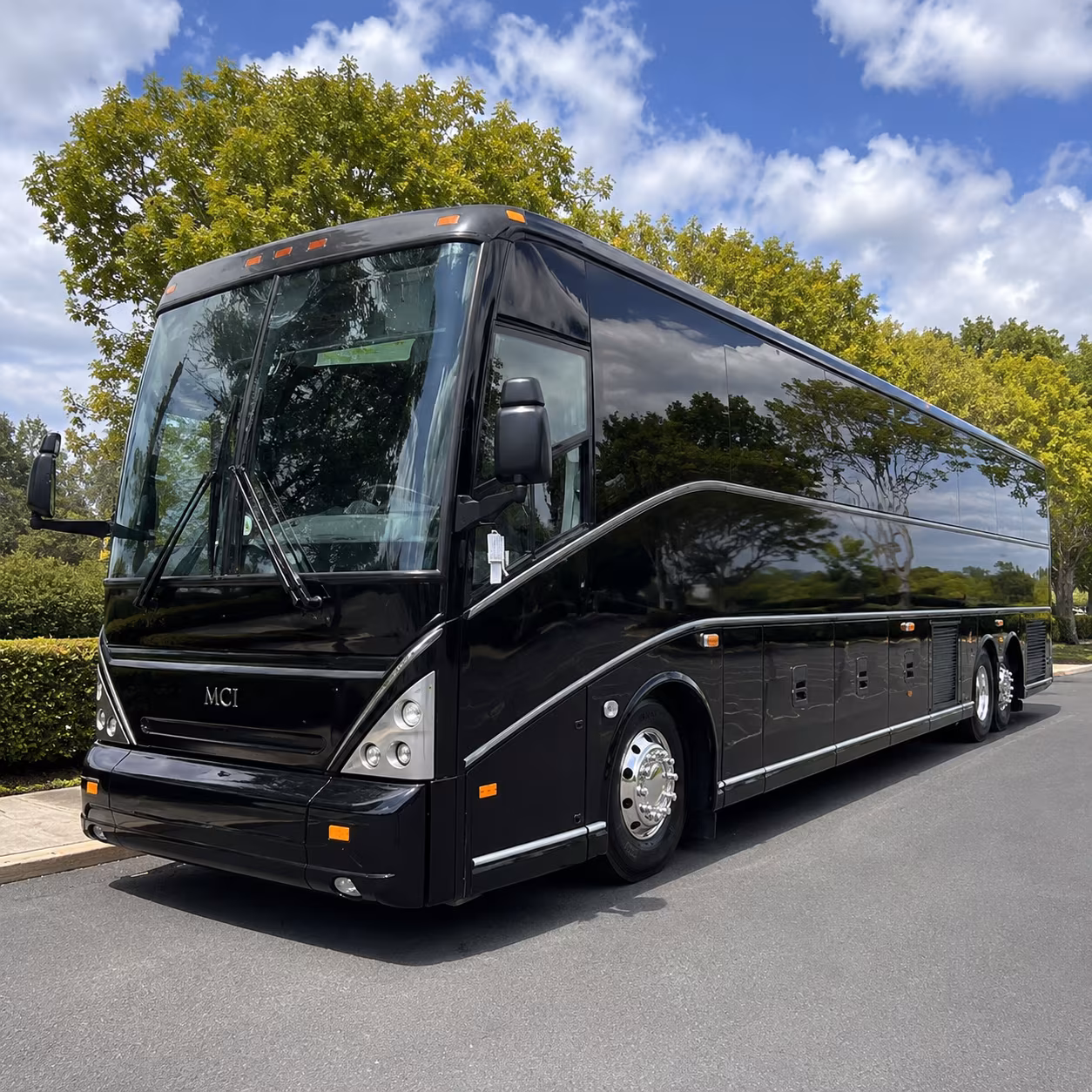 Lexington School Event Transportation party bus interior