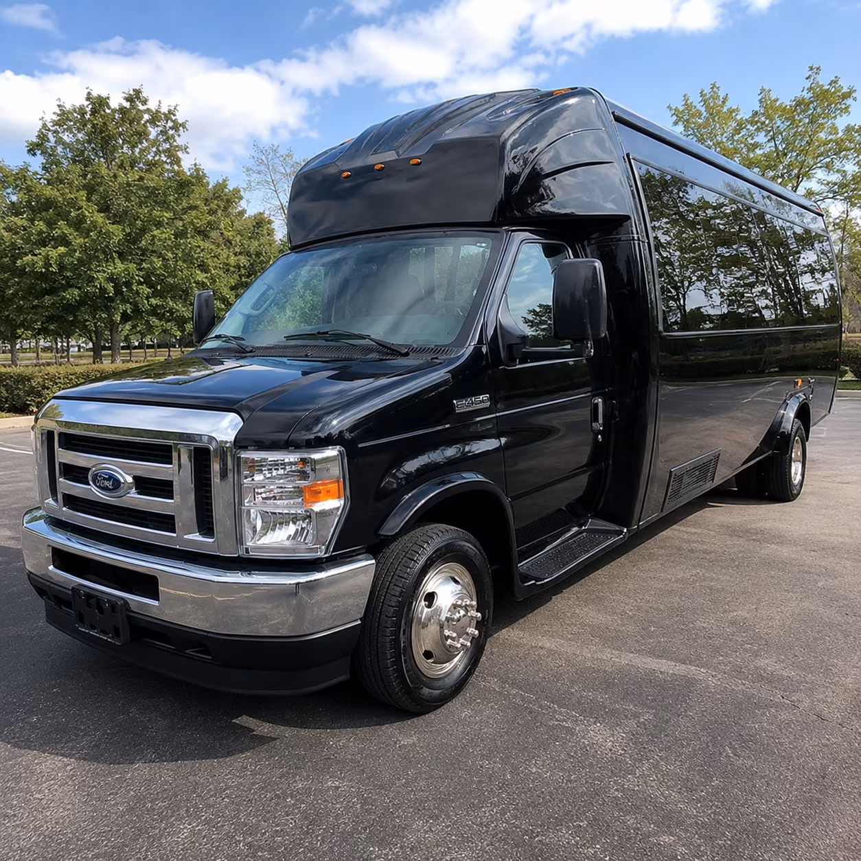 Lexington Sporting Event Transportation party bus exterior
