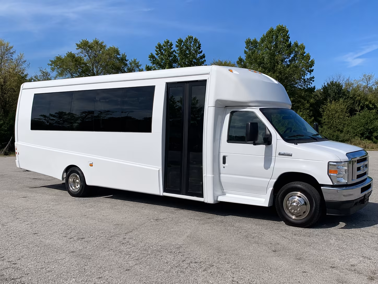 Lexington Wedding Transportation party bus exterior