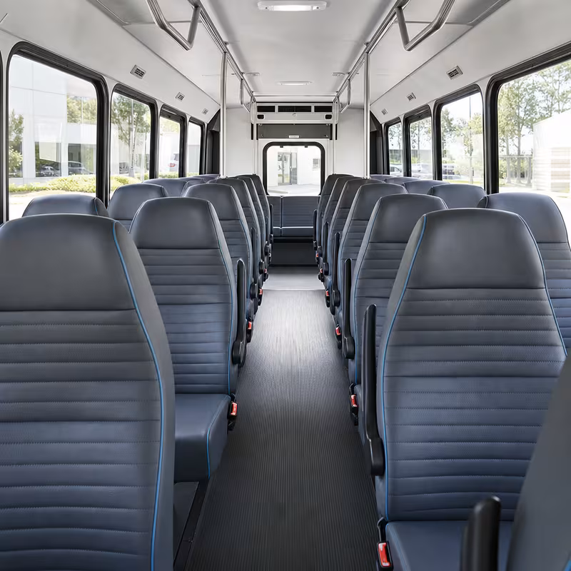 minibus interior