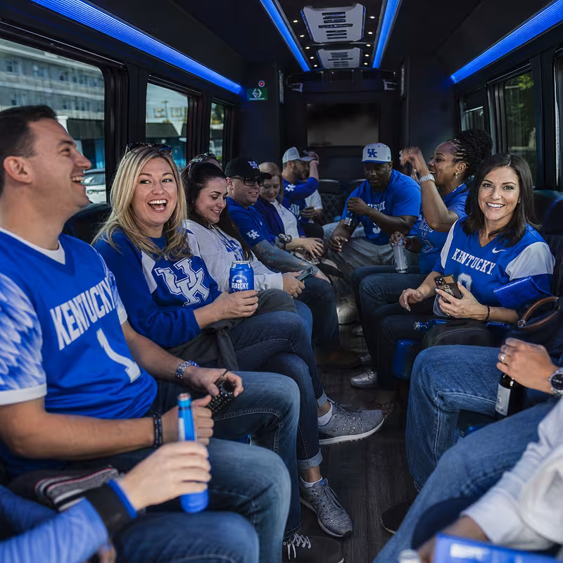 Lexington Sporting Event Transportation fleet vehicle