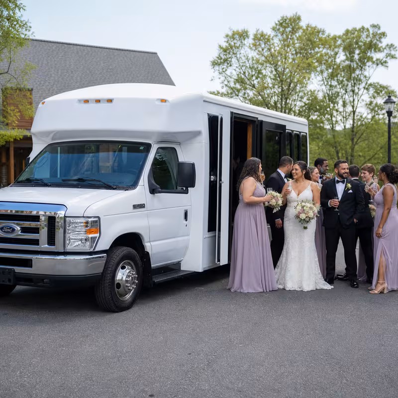 Lexington Wedding Transportation fleet vehicle